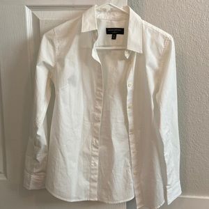 Banana republic white button up